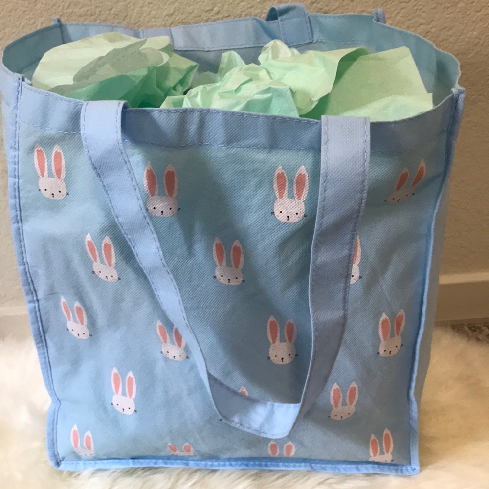 Sold Forever 21 bunny rabbit shopping bag reusable